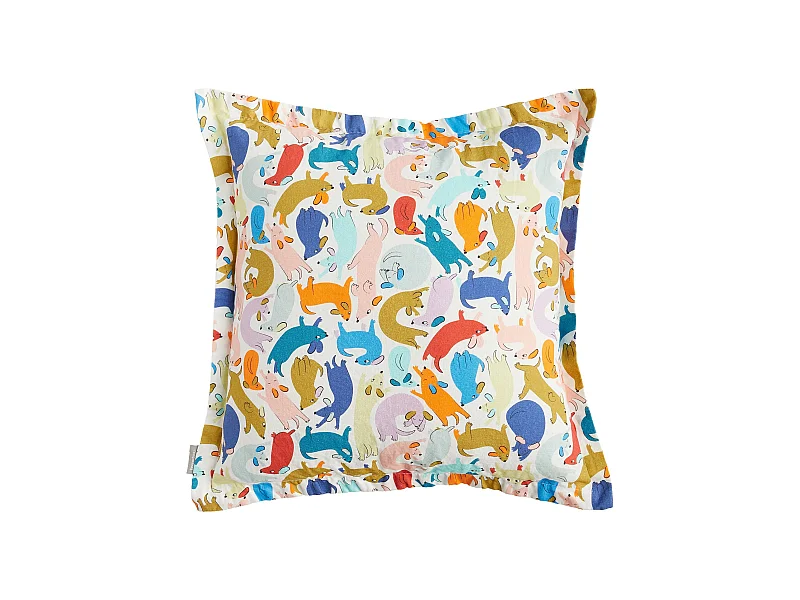 Kissenbezug Envidia mittel mehrfarbig 45 x 45