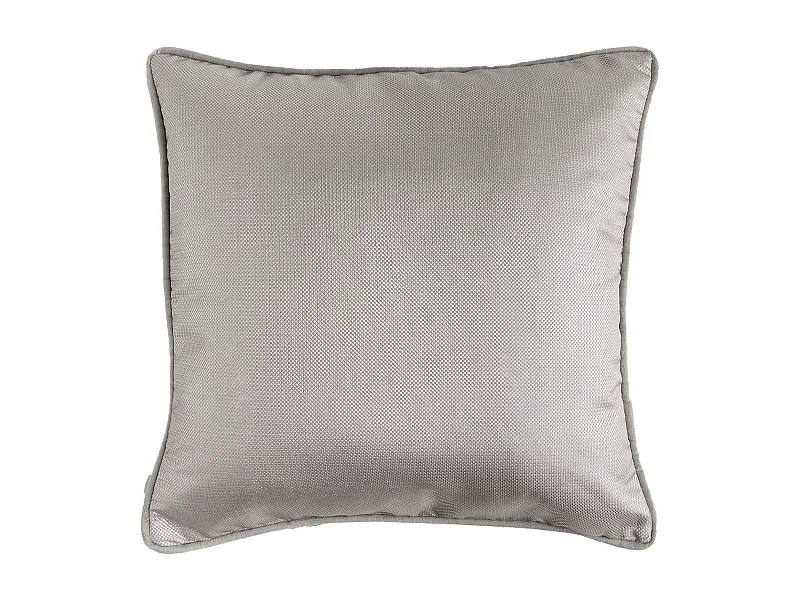 Kissenbezug Mauros Mittelsilber 45 x 45 cm