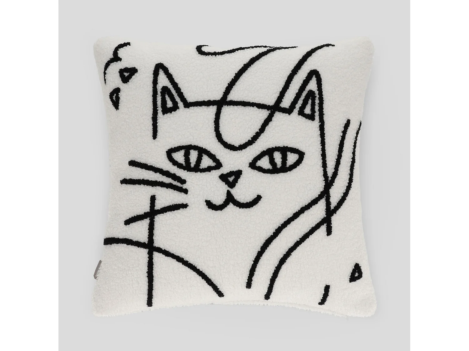 Kissenbezug Katzo mittelschwarz 45x45