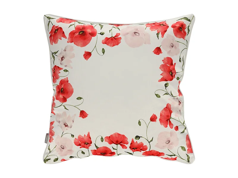 Kissenbezug Popini mittelrot 45 x 45 cm