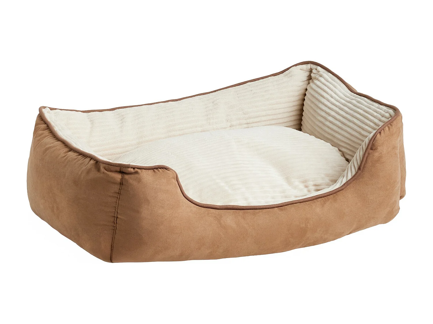 Coussin Pour Animaux Siltano Beige Moyen 23x50x75