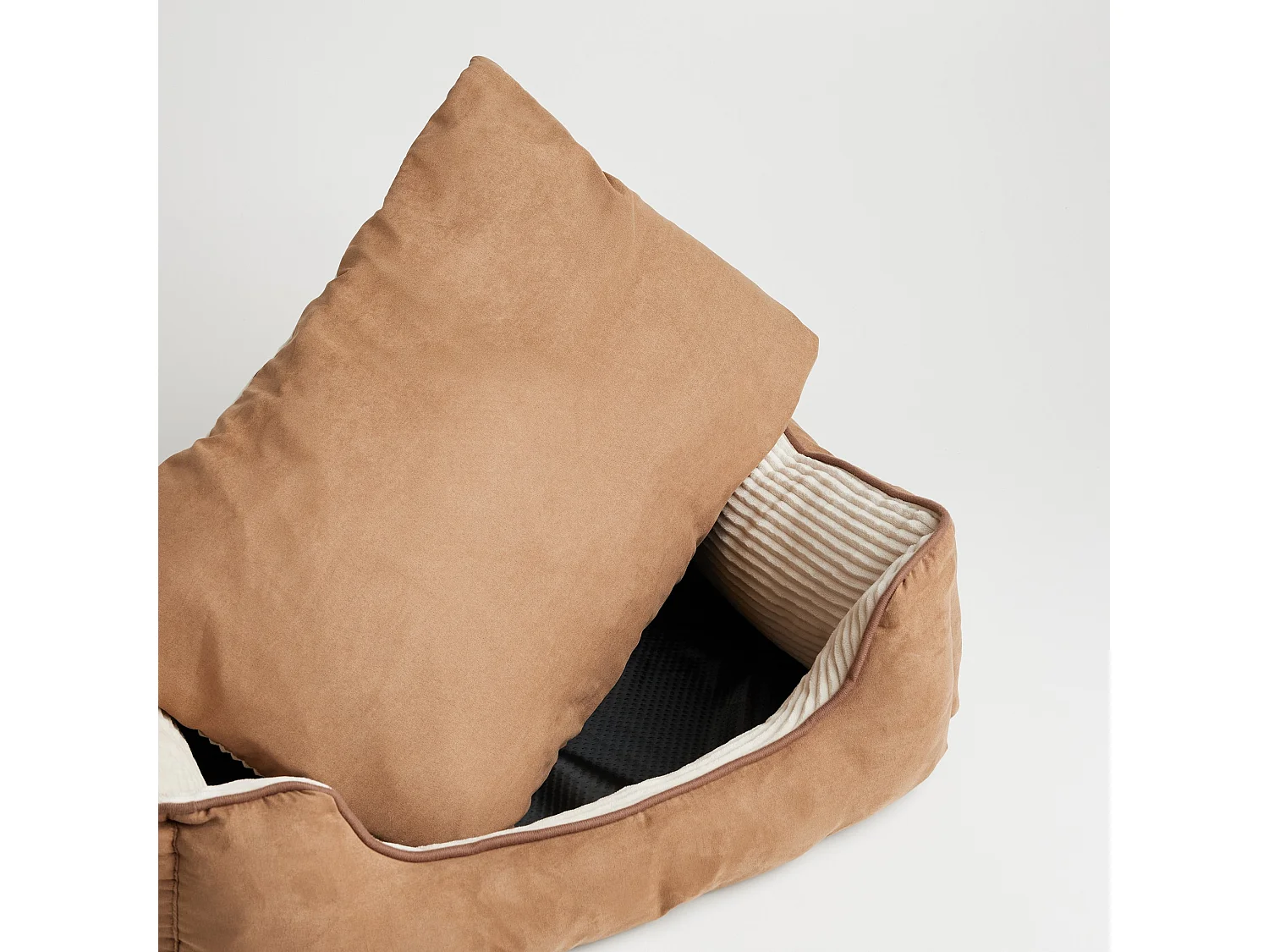 Coussin Pour Animaux Siltano Beige Moyen 23x50x75