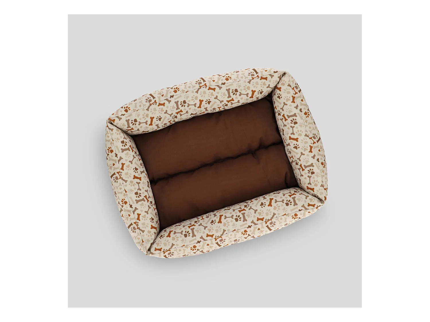 Haustierteppich Kistika mittelbraun 17 x 50 x 60