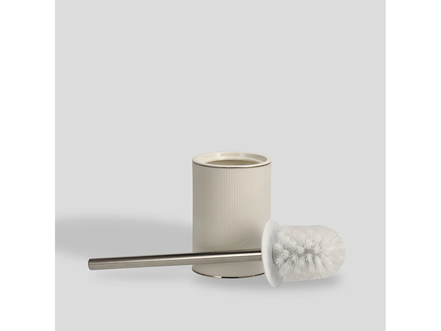 Toilettenbürste Gwena mittel ecru 39 x 10.2