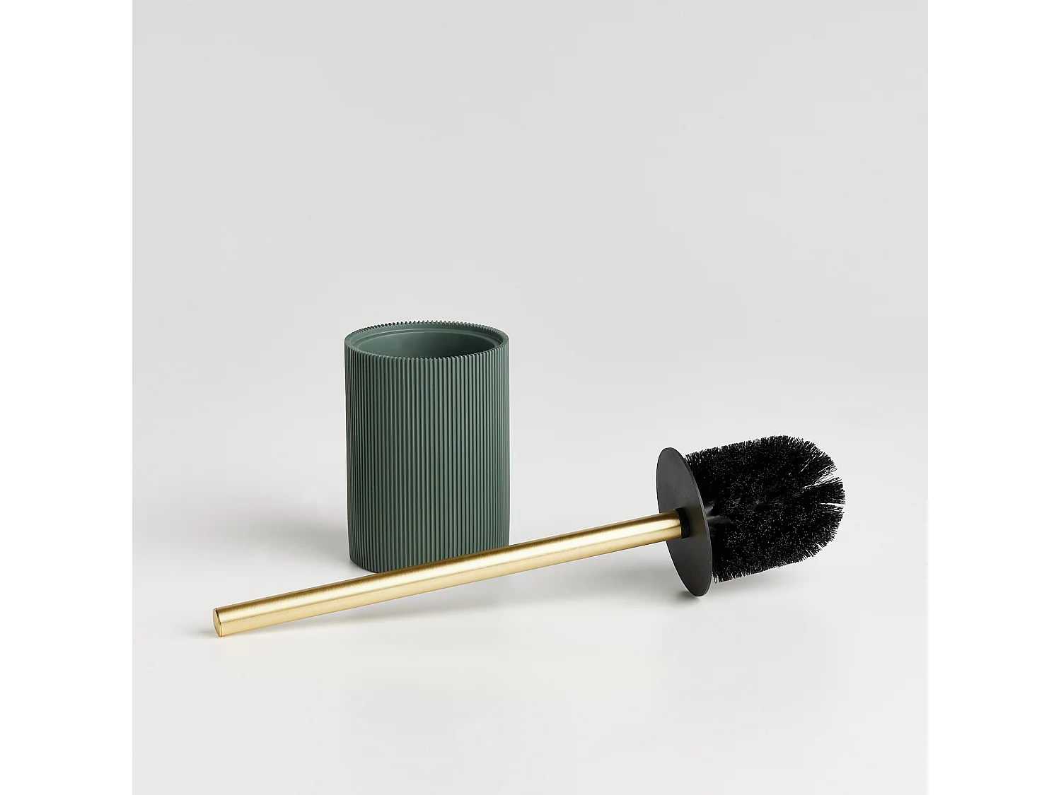 Toilettenbürste Garita dunkelgrün 40 x 9.5
