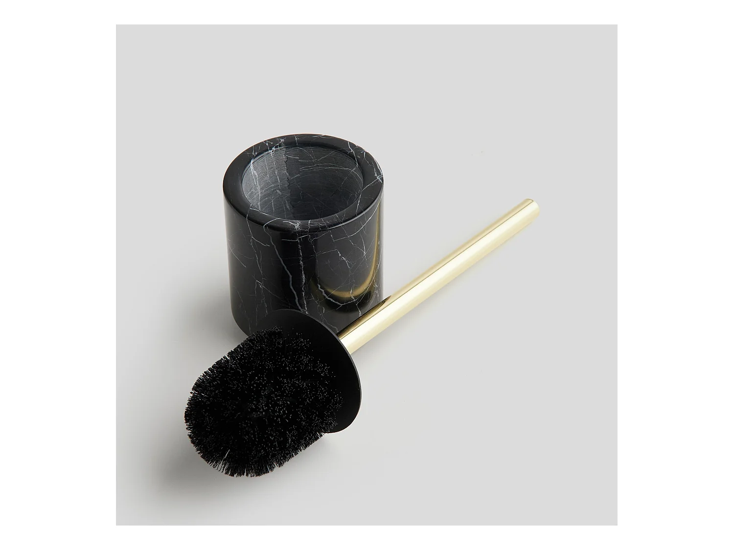 Toilettenbürste Marblo mittelschwarz 36 x 10