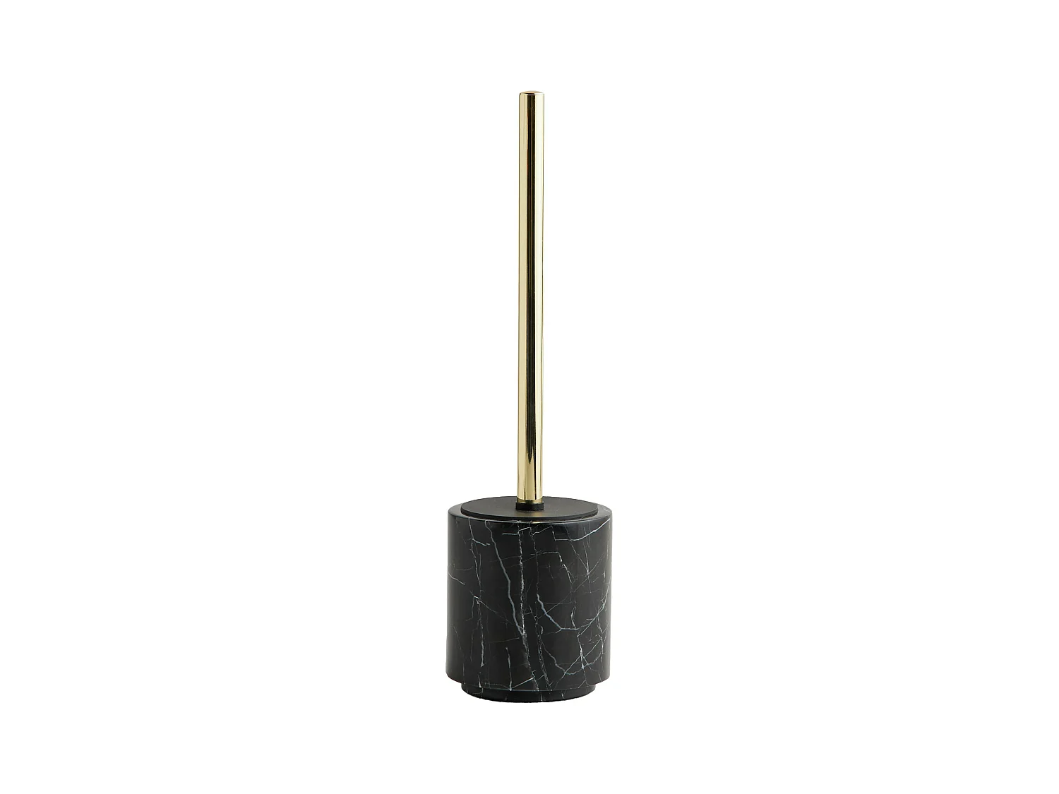 Brosse De Toilette Marblo Noir Moyen 36 x 10