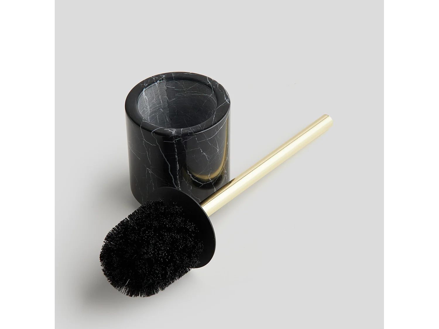 Toilettenbürste Marblo mittelschwarz 36 x 10