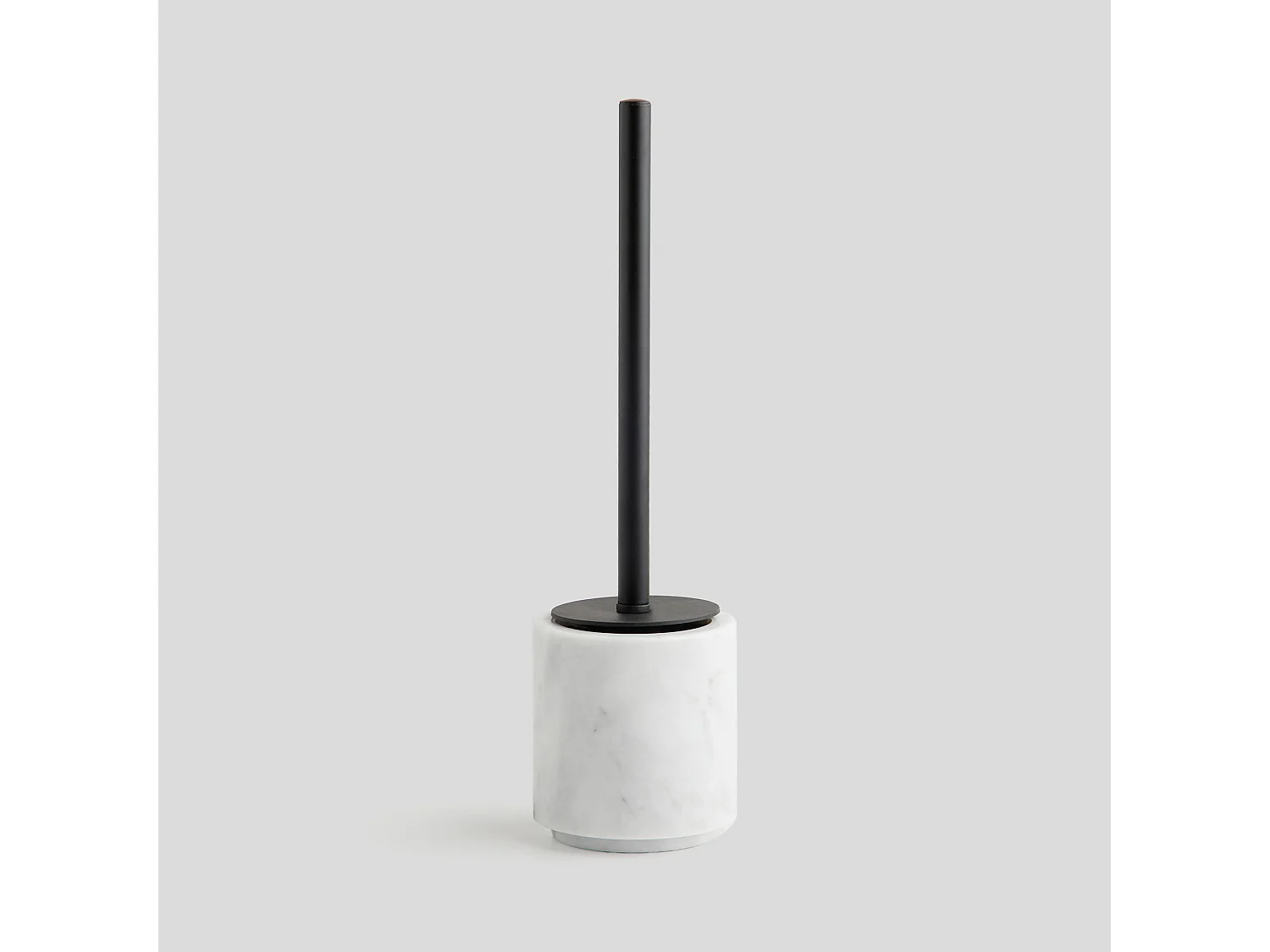 Toilettenbürste Marmol hellgrau 36 x 10