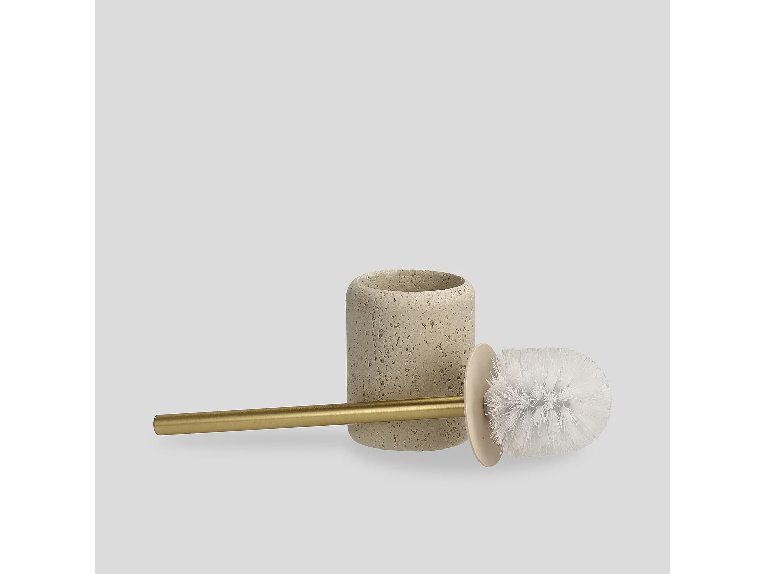 Brosse De Toilette Alis Or Moyen 37 x 10 x 10