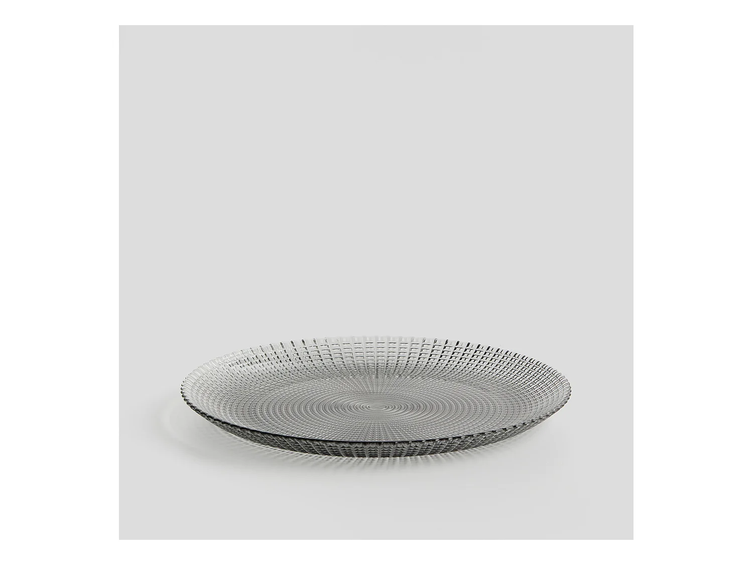 Plateau Décoratif Grid Gris Moyen 2 x 30