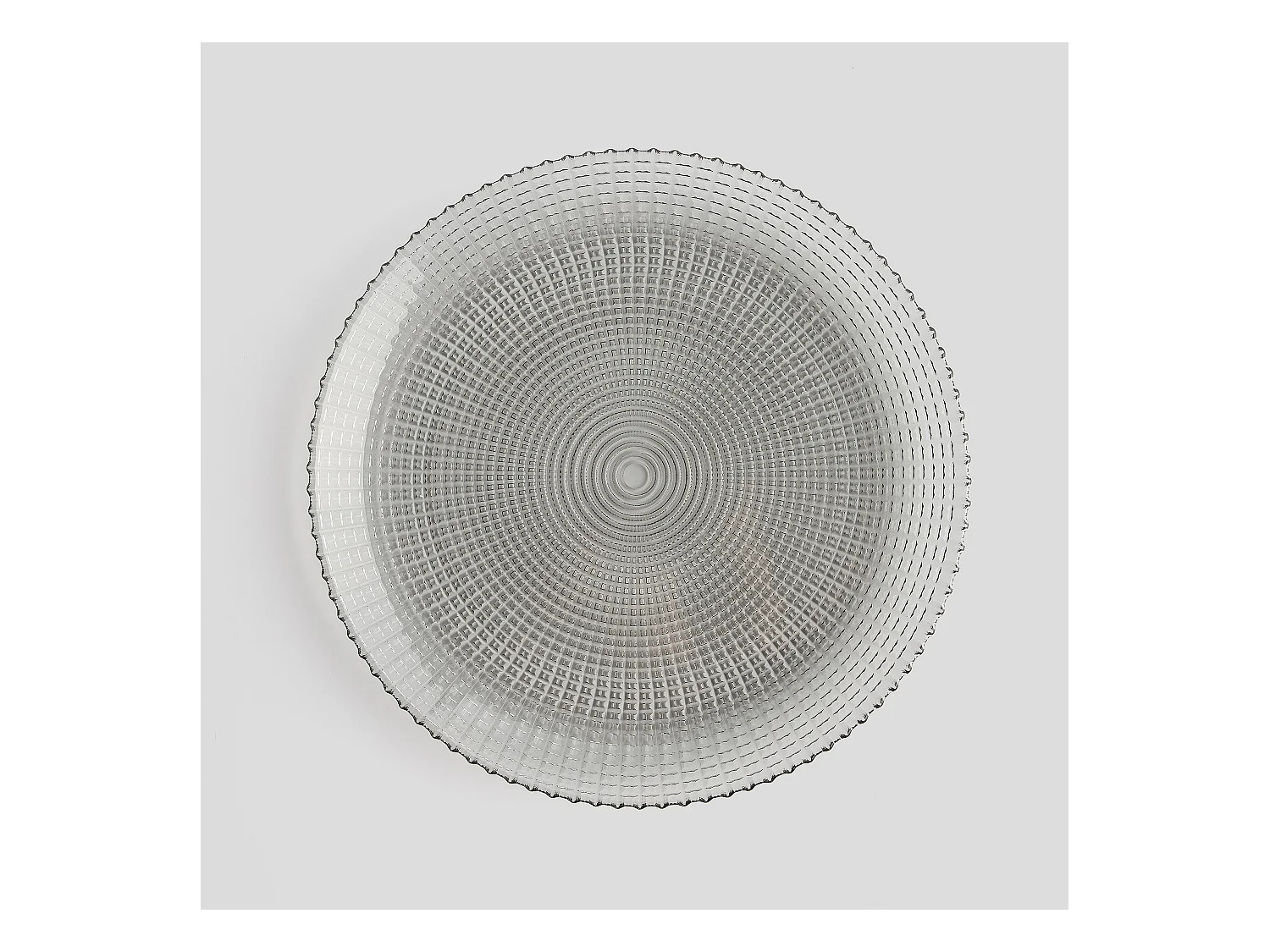 Plateau Décoratif Grid Gris Moyen 2 x 30