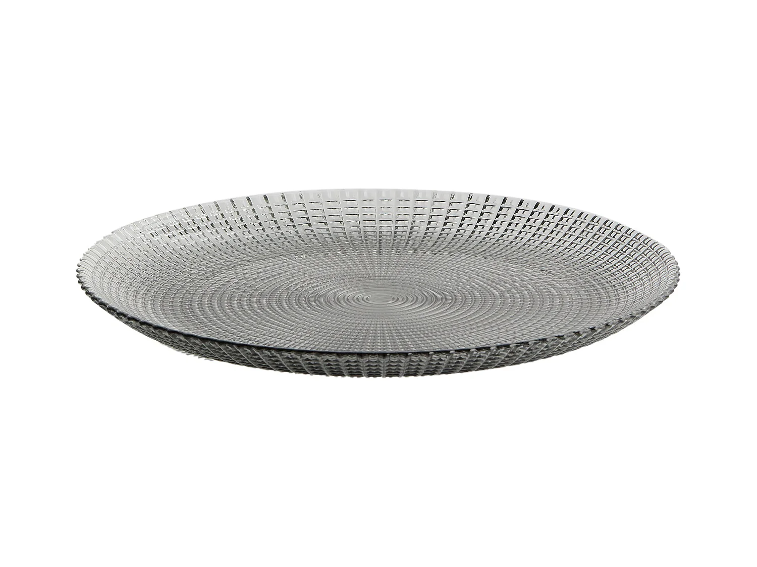 Plateau Décoratif Grid Gris Moyen 2 x 30