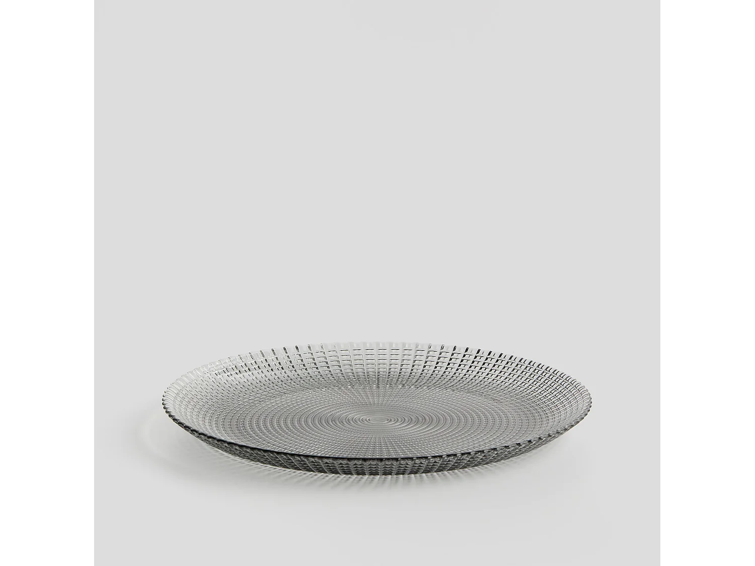 Plateau Décoratif Grid Gris Moyen 2 x 30