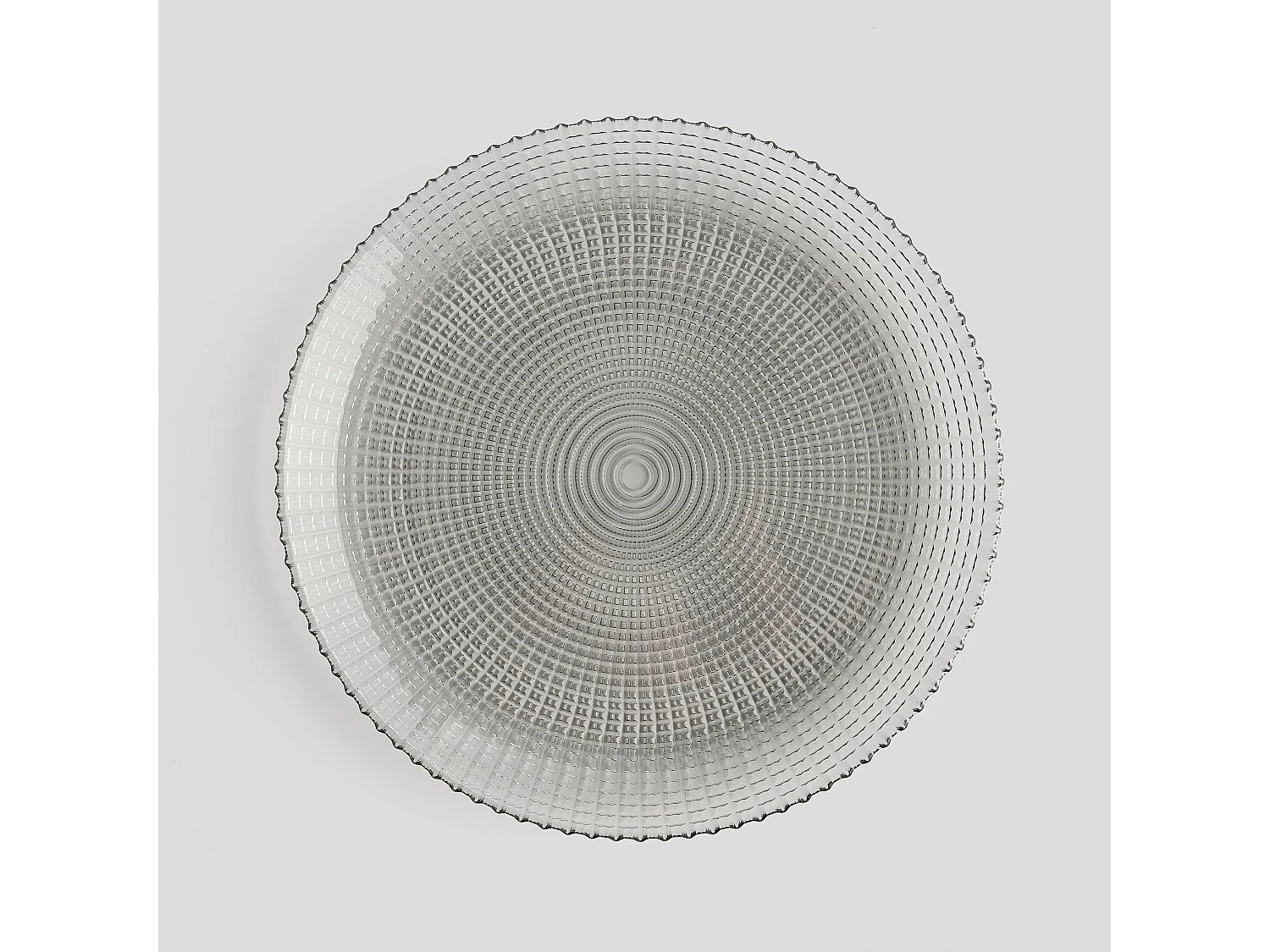 Plateau Décoratif Grid Gris Moyen 2 x 30