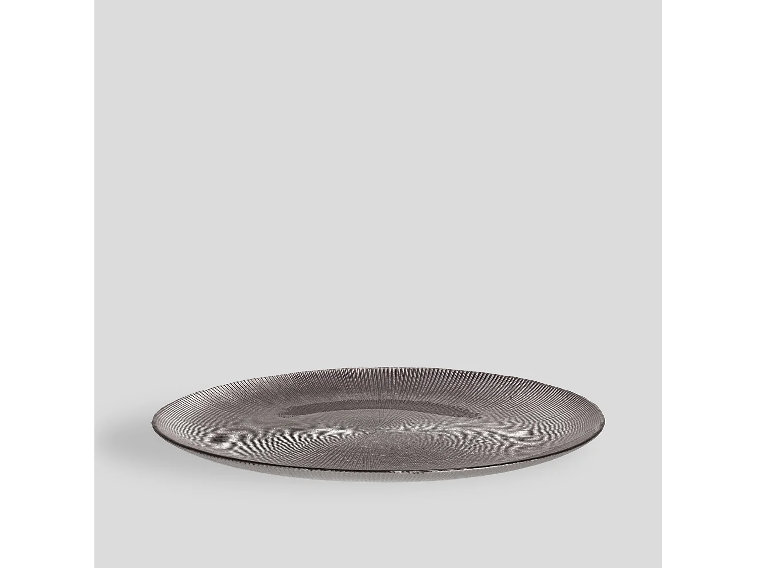 Dekorative Platte Danielle Mittelsilber 32.5 cm