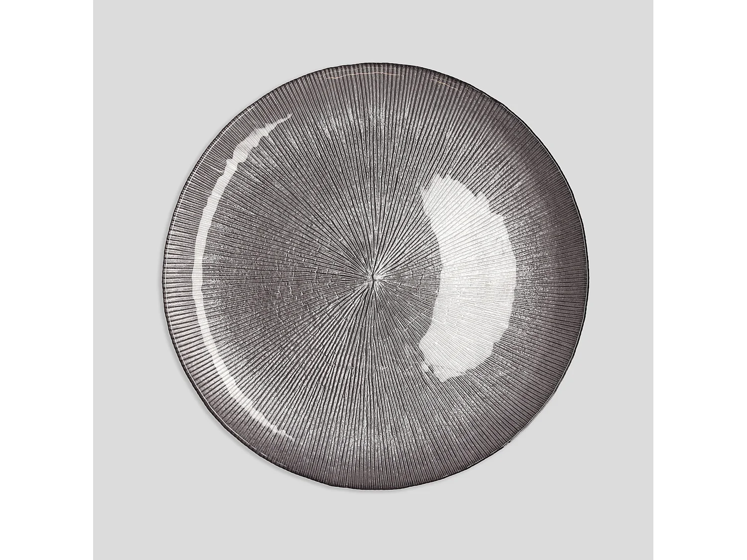 Dekorative Platte Danielle Mittelsilber 32.5 cm