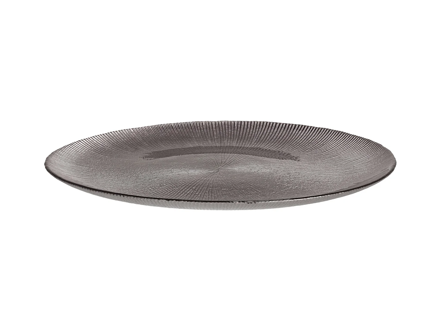 Plateau Décoratif Danielle Argent Moyen 32.5 cm