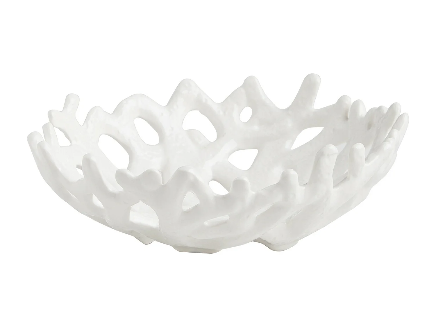 Dekorative Platte Colin mittelweiß 8.5 x 26