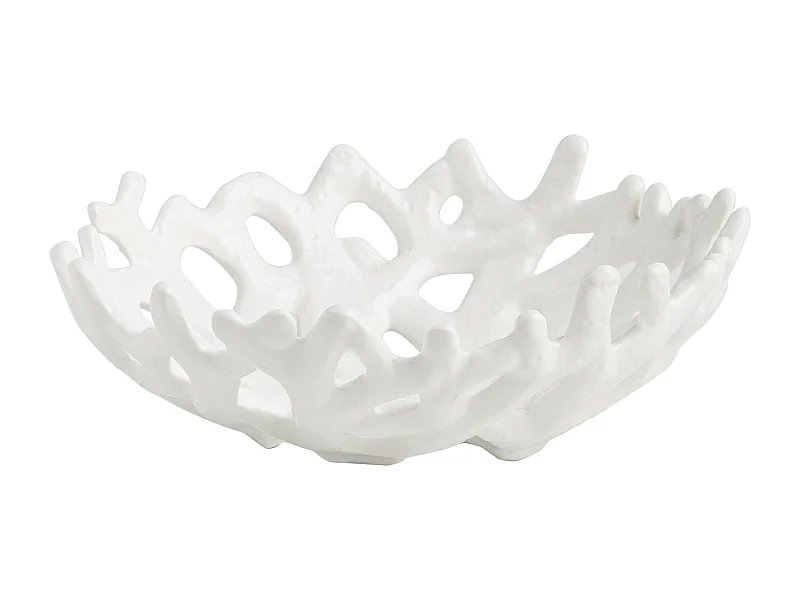 Dekorative Platte Colin mittelweiß 8.5 x 26