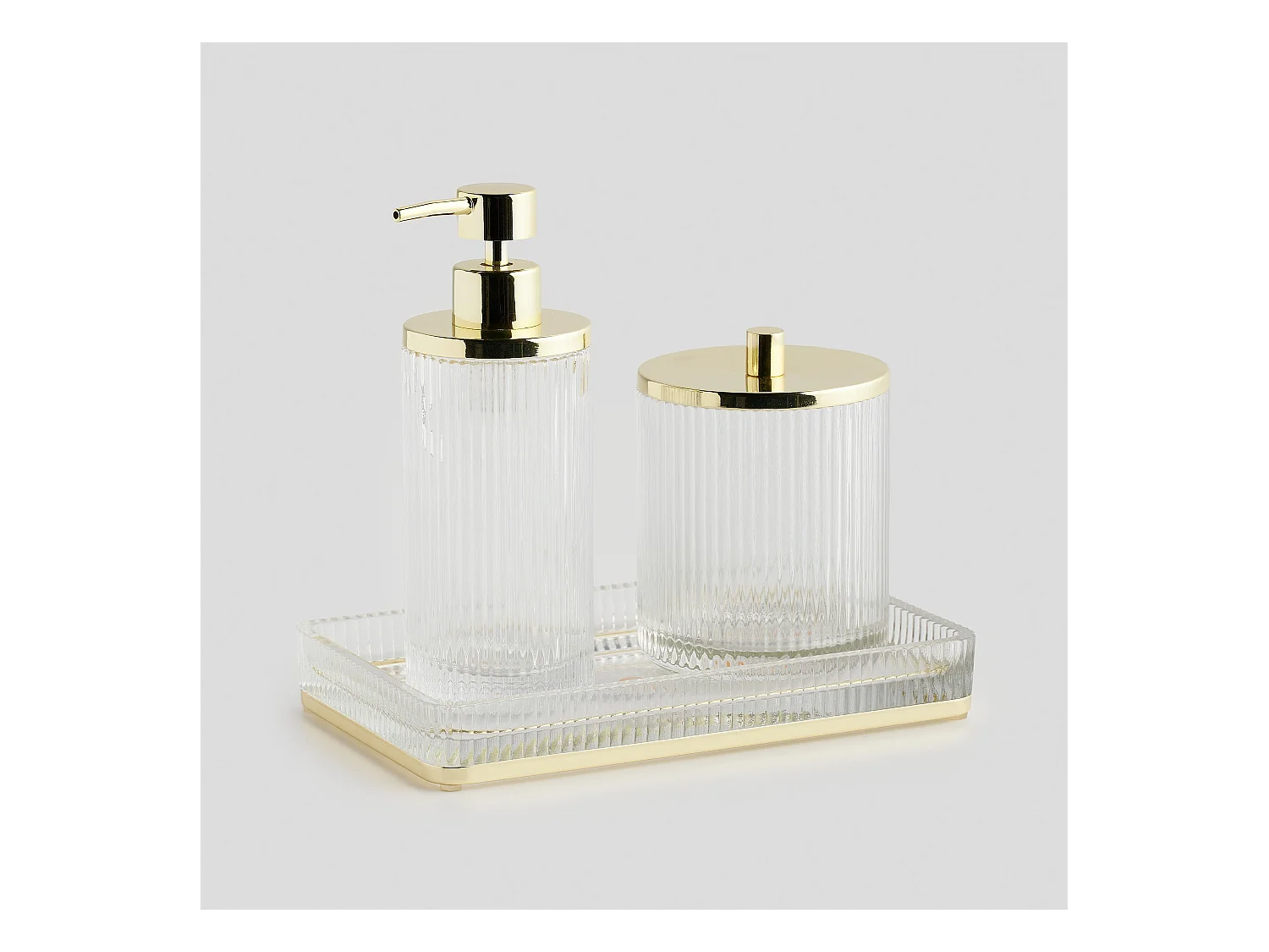 Distributeur de savon Marcella, Or Moyen, 19.4 x 7.2