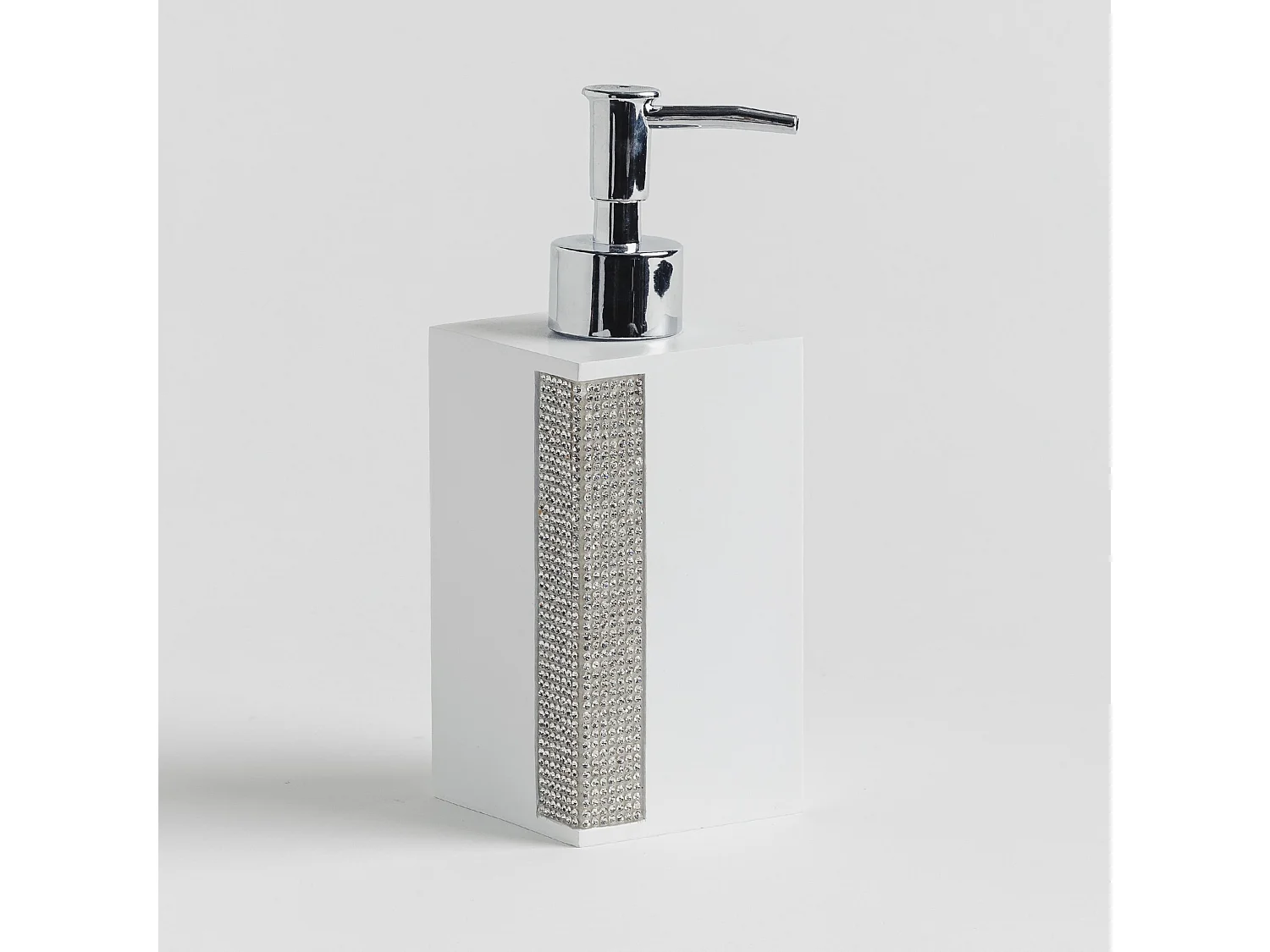 Eleganter Foyer Badspender aus Polyresin Weiß