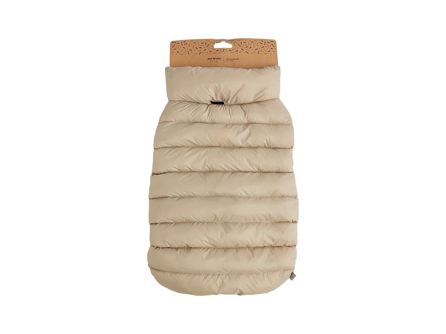 Haustier-Outfit Puffer dunkelbeige XL 70x52x52