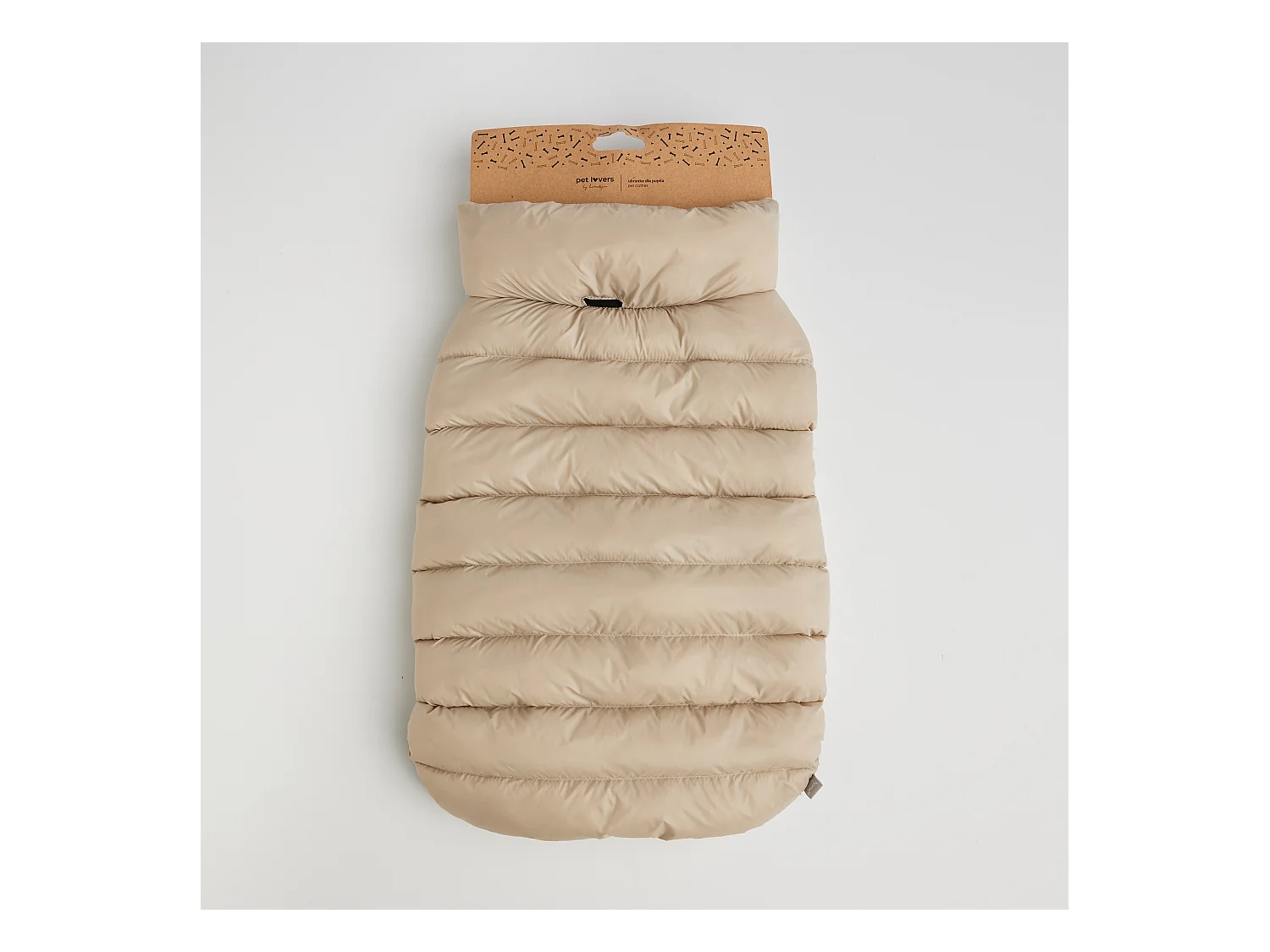 Haustier-Outfit Puffer dunkelbeige XL 70x52x52