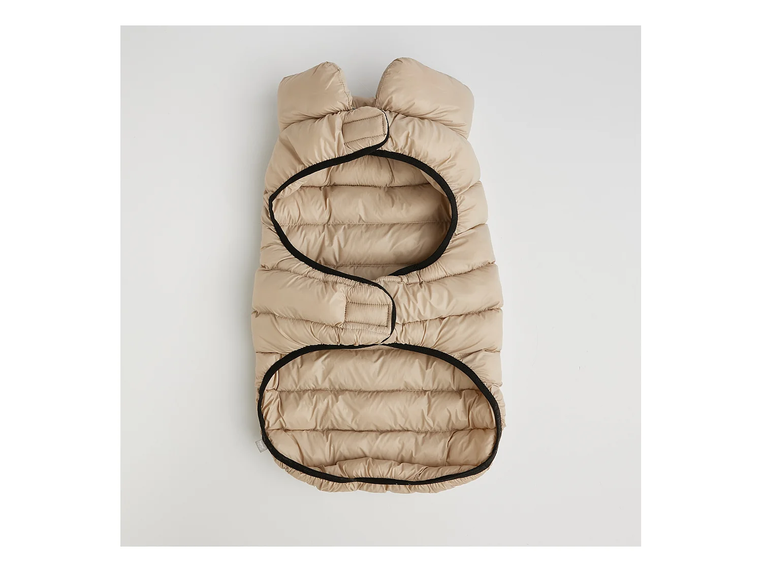 Haustier-Outfit Puffer dunkelbeige XL 70x52x52