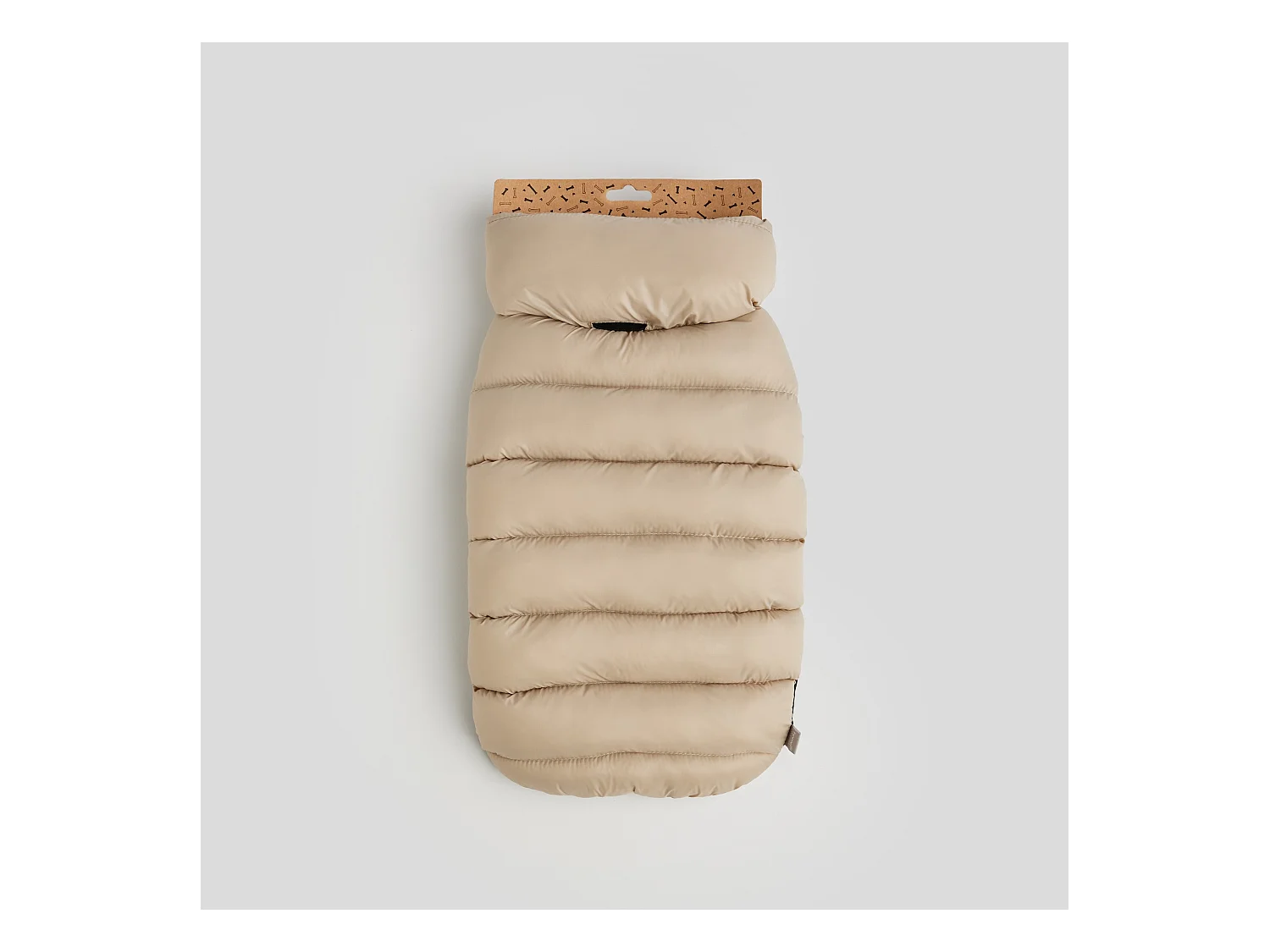 Haustier-Outfit Puffer dunkelbeige Größe M 47 x 34 x 33