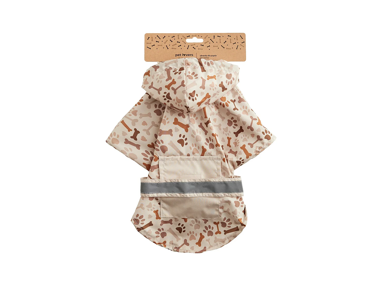 Haustier-Outfit Kistikas mittelbraun 35 x 24 x 27