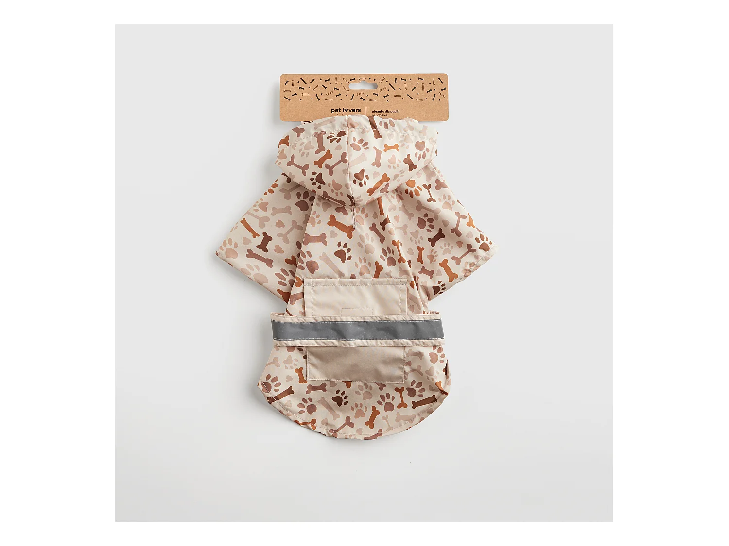 Haustier-Outfit Kistikas mittelbraun 35 x 24 x 27
