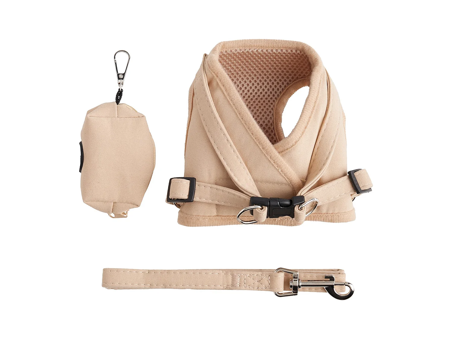 Haustier-Outfit Kimani mittleres Beige 17.5 x 17 x 120cm