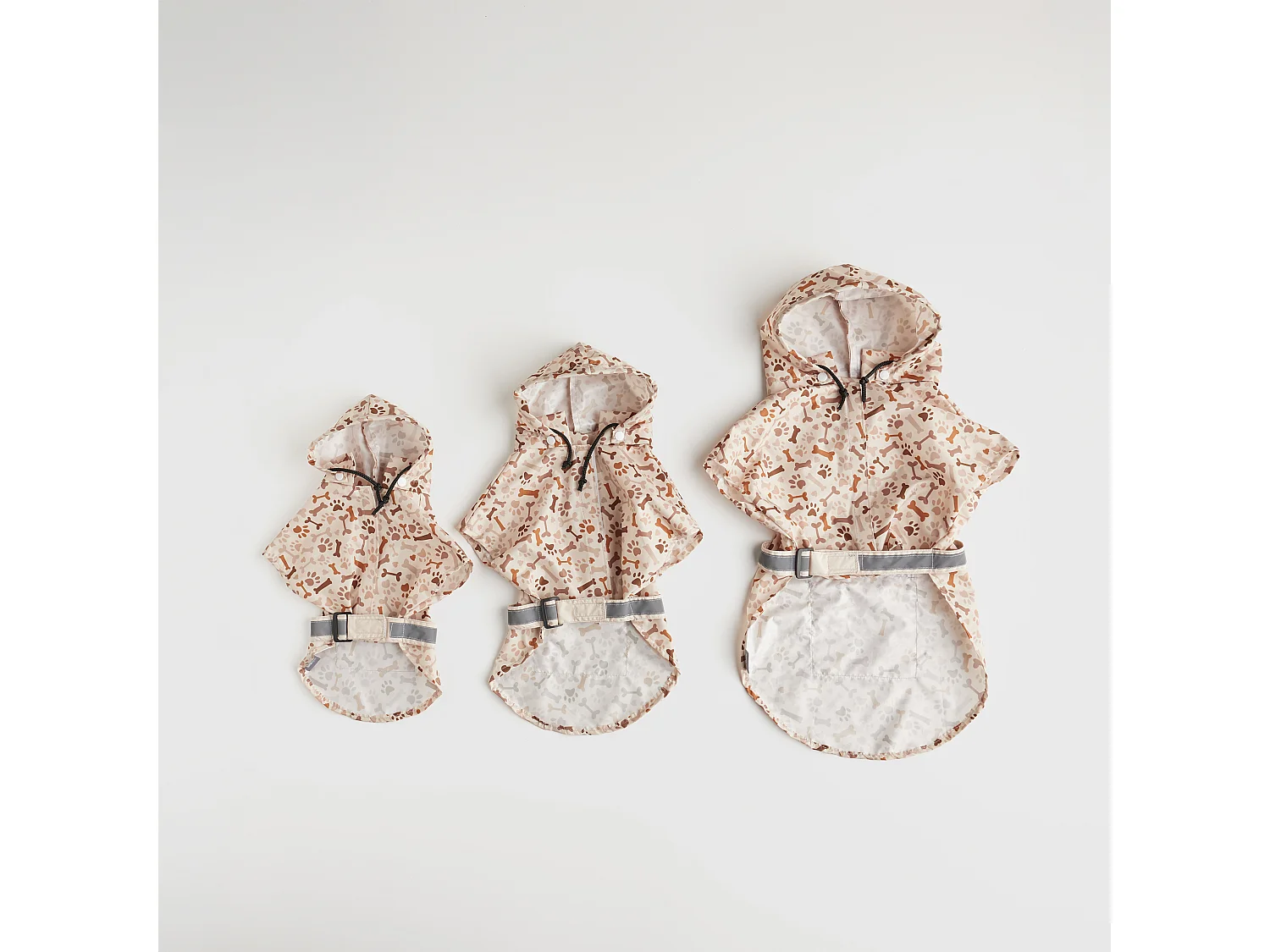 Haustier-Outfit Kistikas mittelbraun 47 x 33 x 34