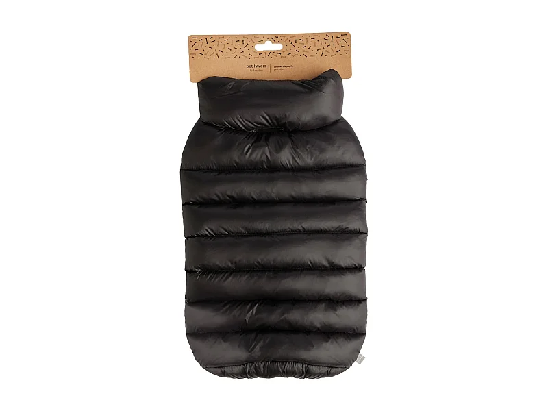 Vêtement Pour Animal Puffer Noir Moyen 58 x 45 x 40