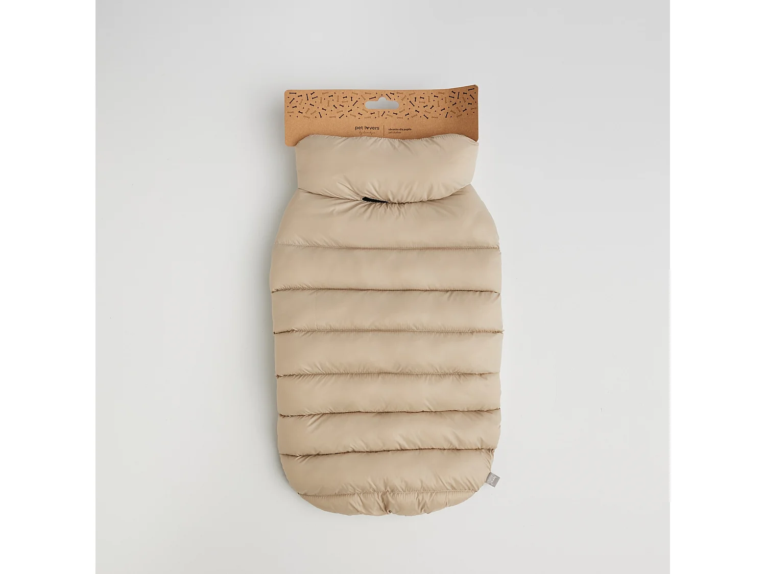 Vêtement Pour Animal Puffer Beige Foncé Taille L 58 x 45 x 40