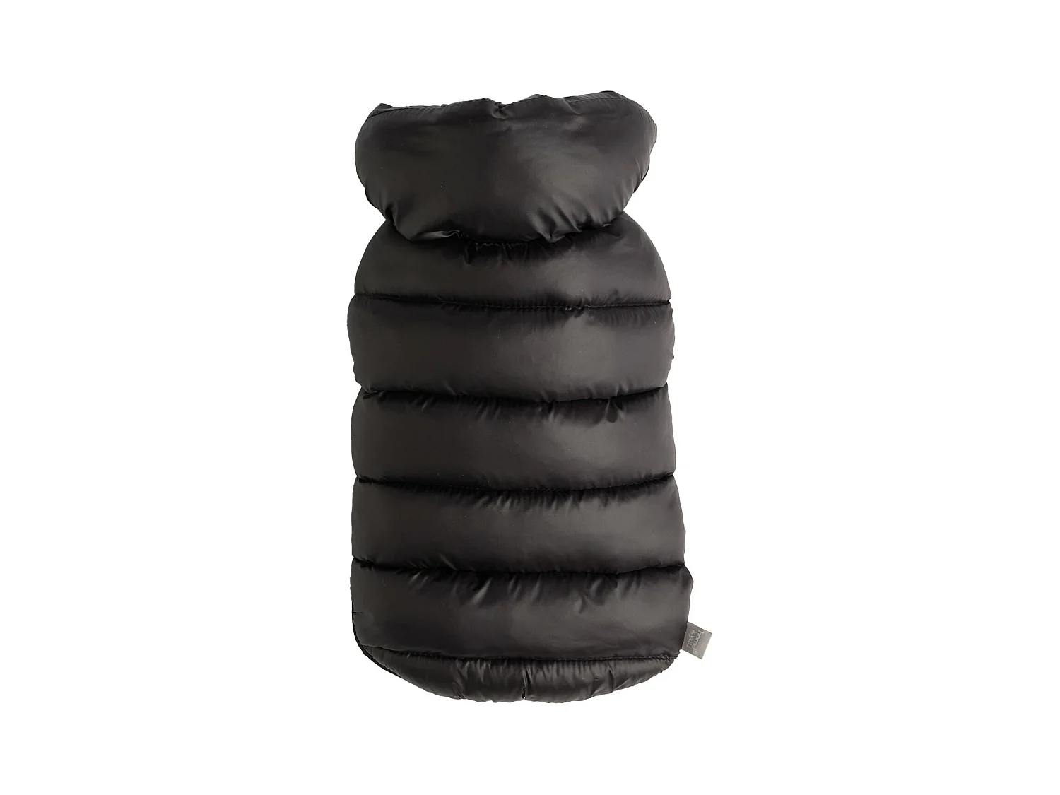 Vêtement Pour Animal Puffer noir moyen 35 x 24 x 27