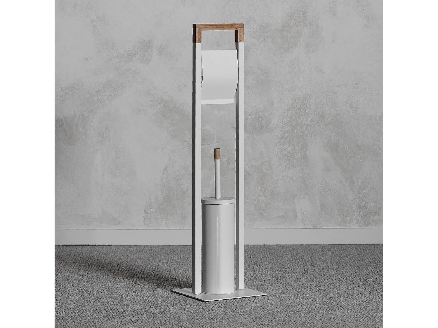 Gibo Toilettenbürstenhalter mit Papierständer