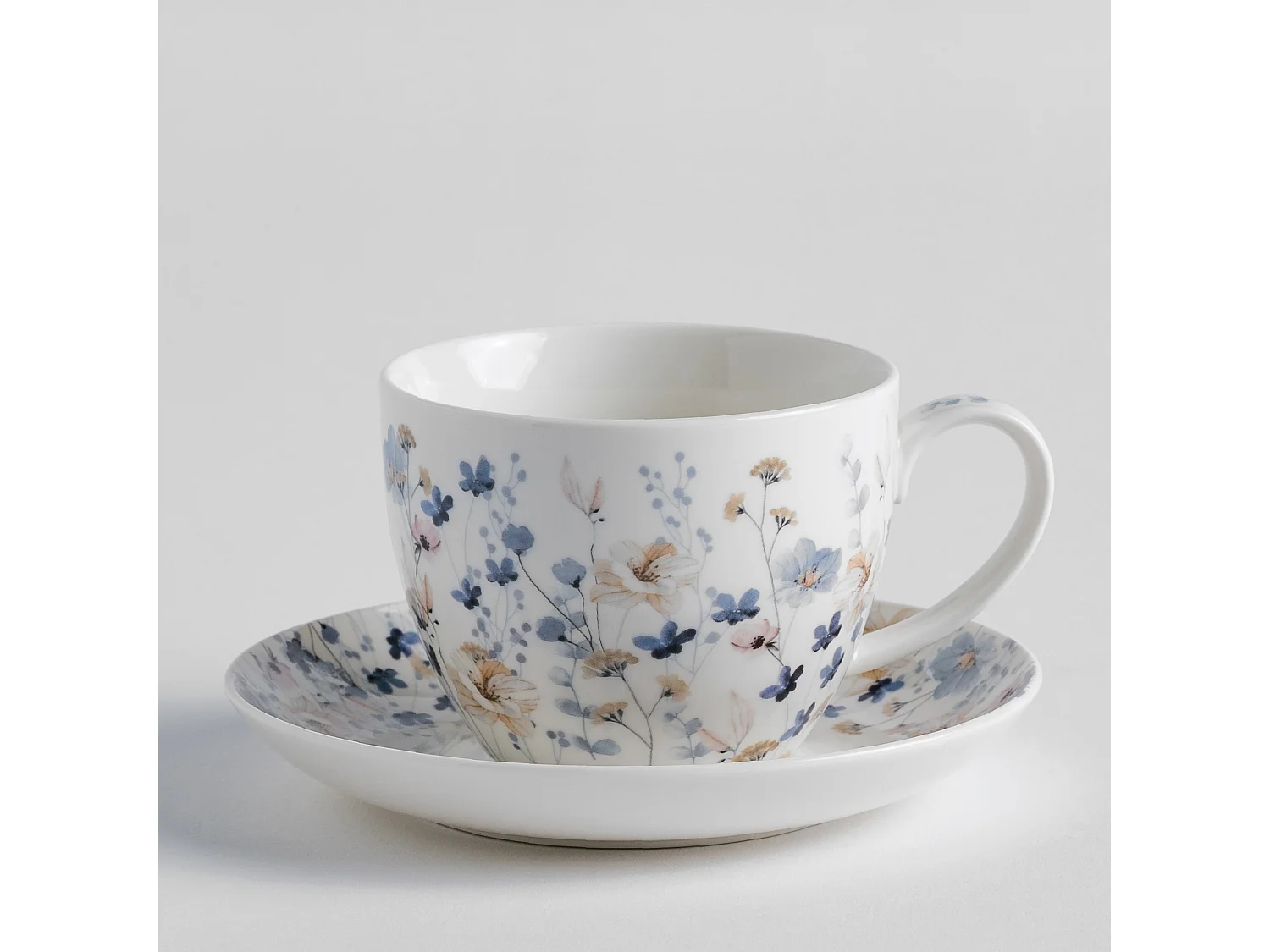 Tasse Mit Untertasse Masika 410ml