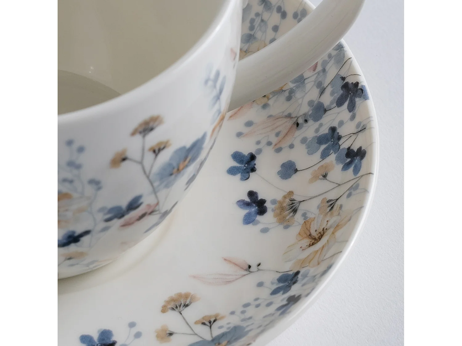 Tasse Mit Untertasse Masika 410ml