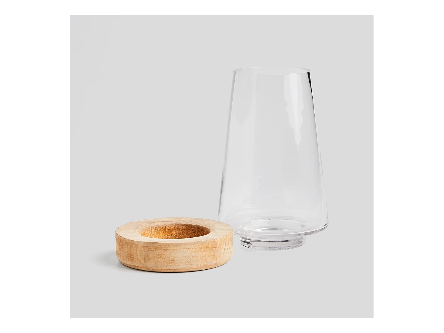 Vase Pessa beige moyen 28.5 x 17