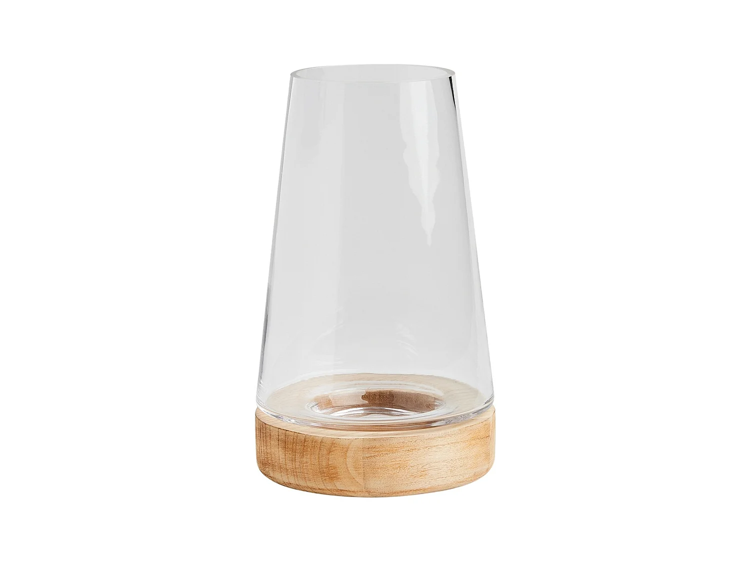 Vase Pessa mittleres Beige 28.5 x 17