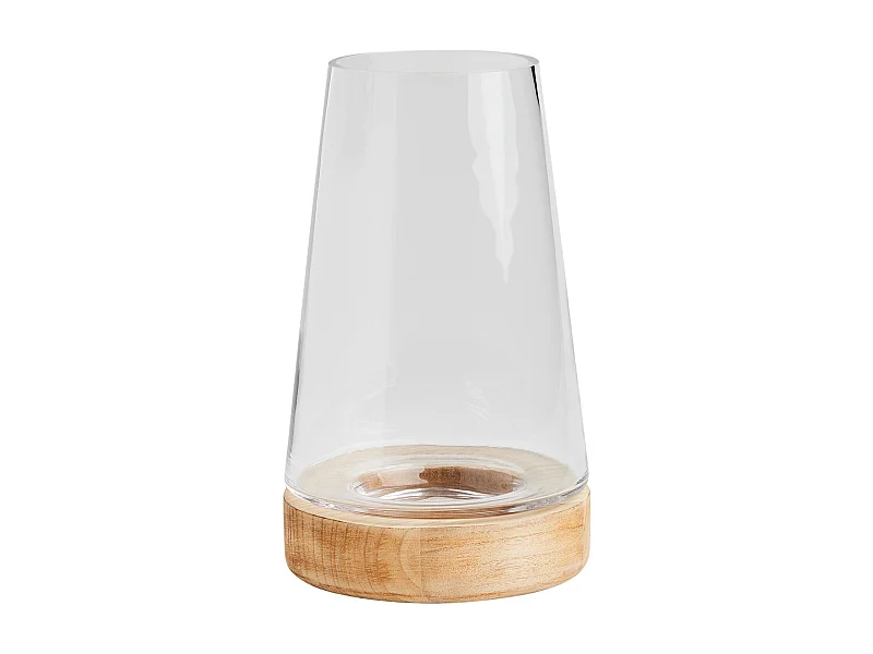 Vase Pessa mittleres Beige 28.5 x 17