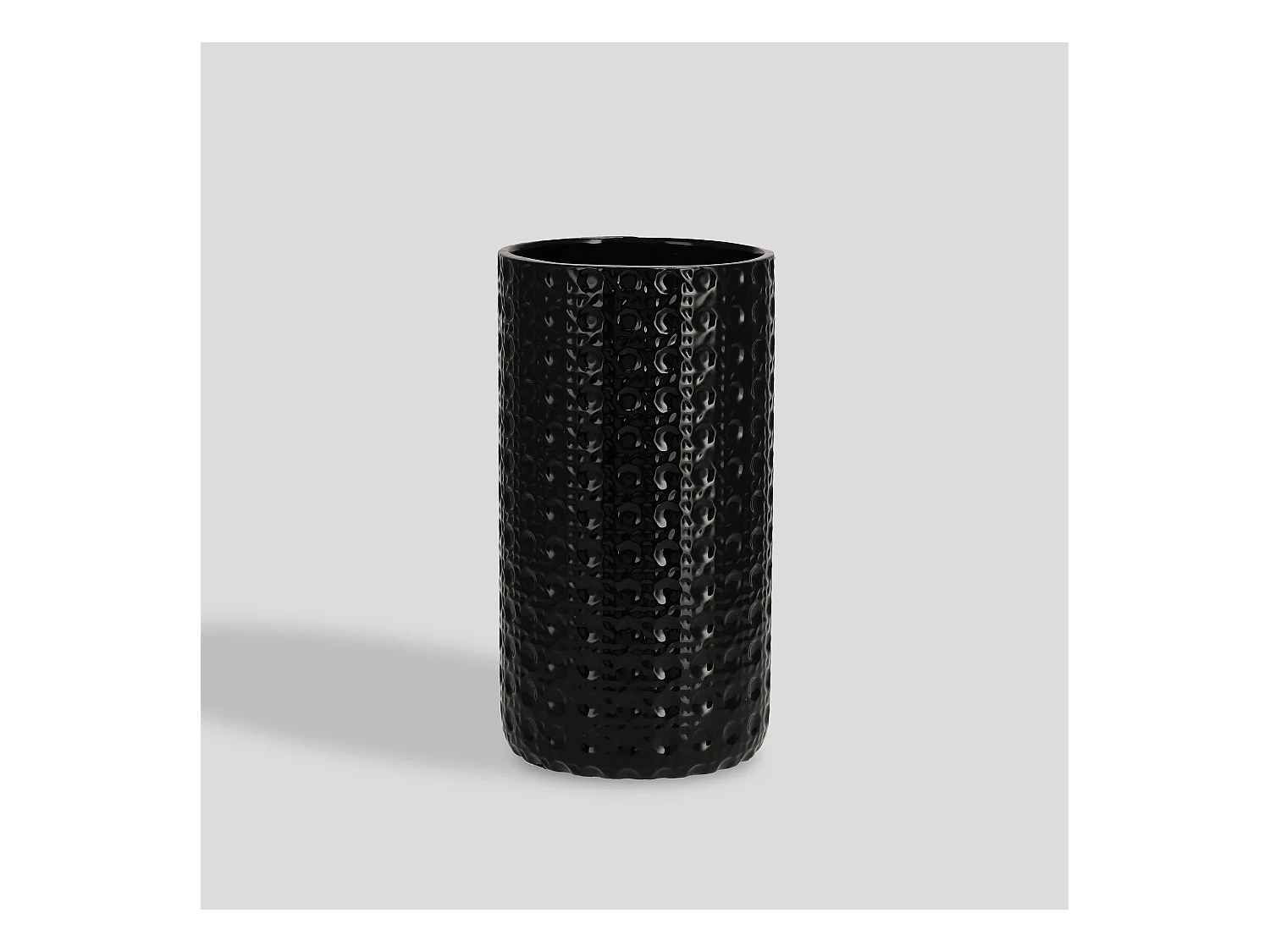 Vase Sylvi mittelschwarz 25.5 x 13.5