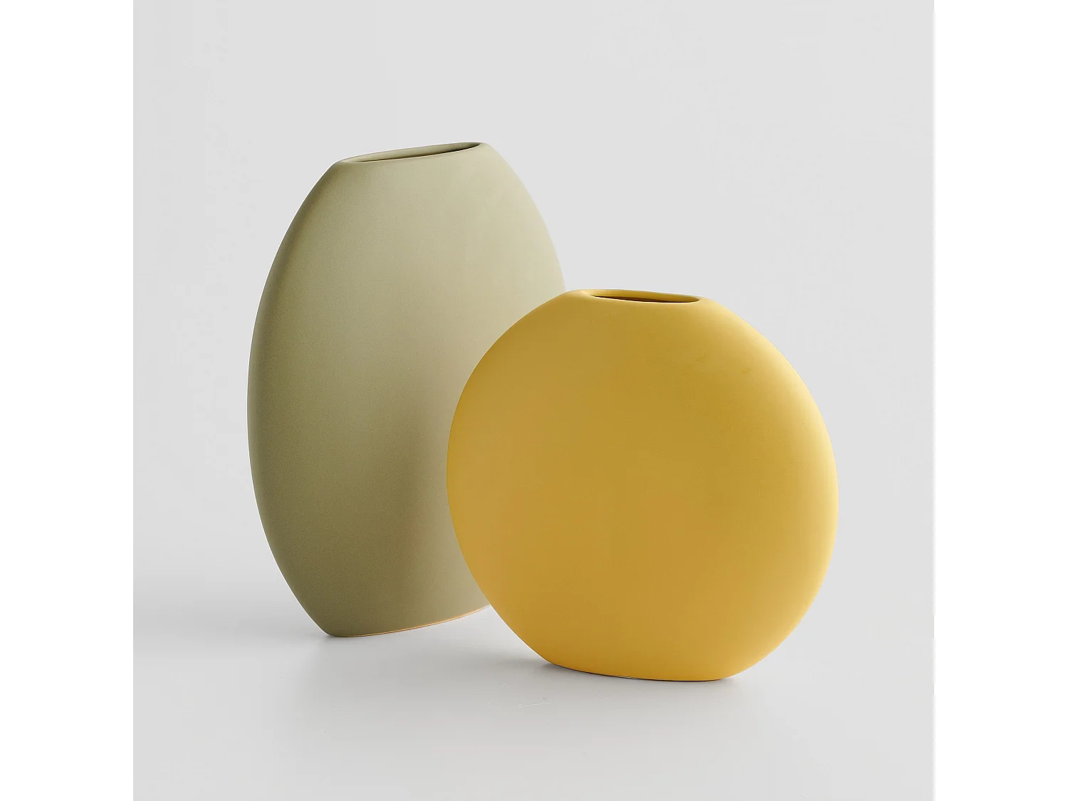 Zoe Vase - Elegante Keramik in Tiefgrün