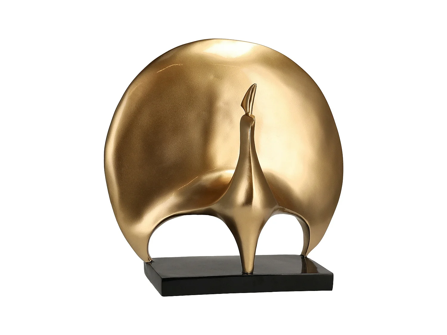 Figurine Pavona Or Moyen 32 x 16 x 33.5