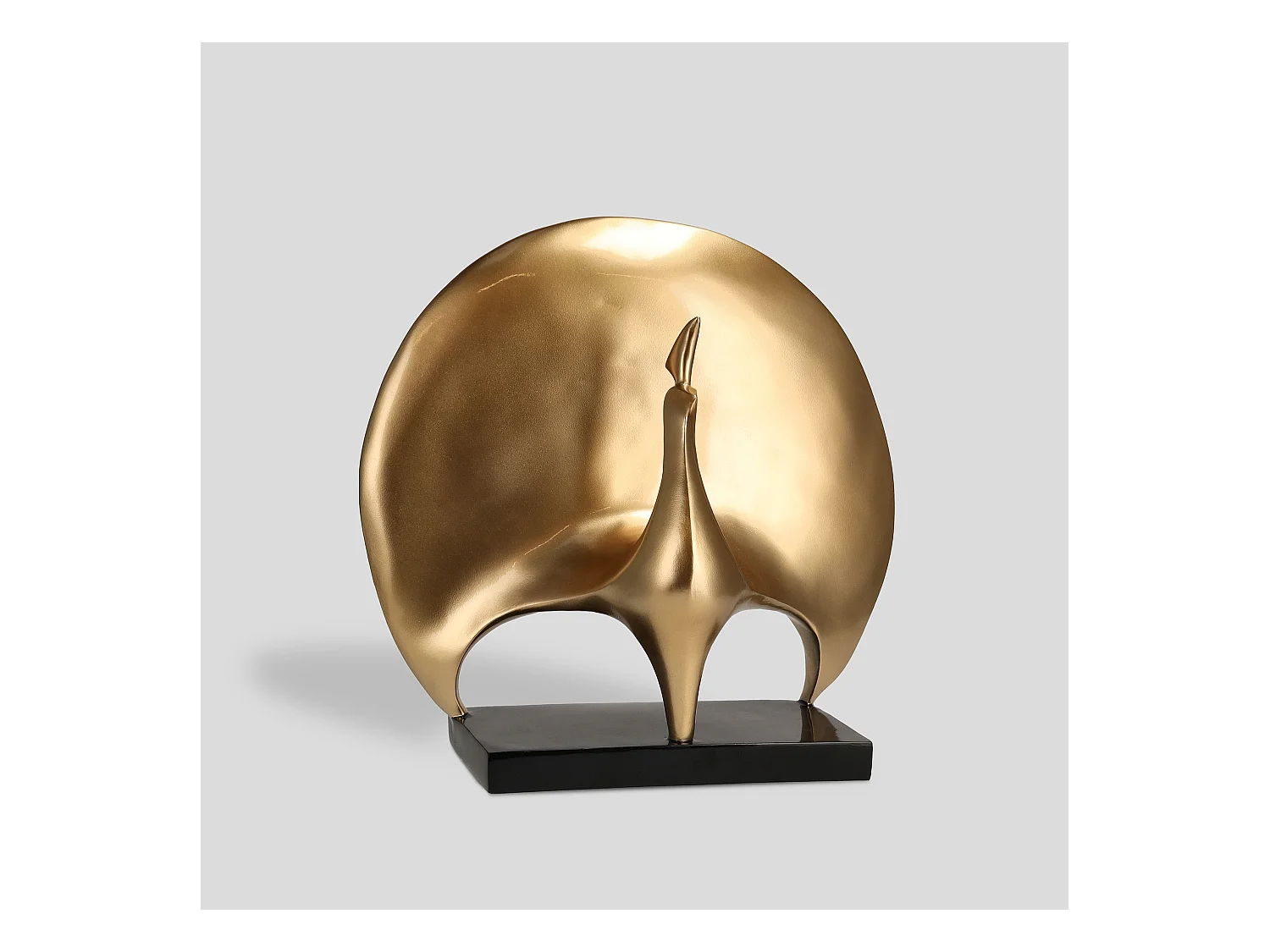 Figurine Pavona Or Moyen 32 x 16 x 33.5