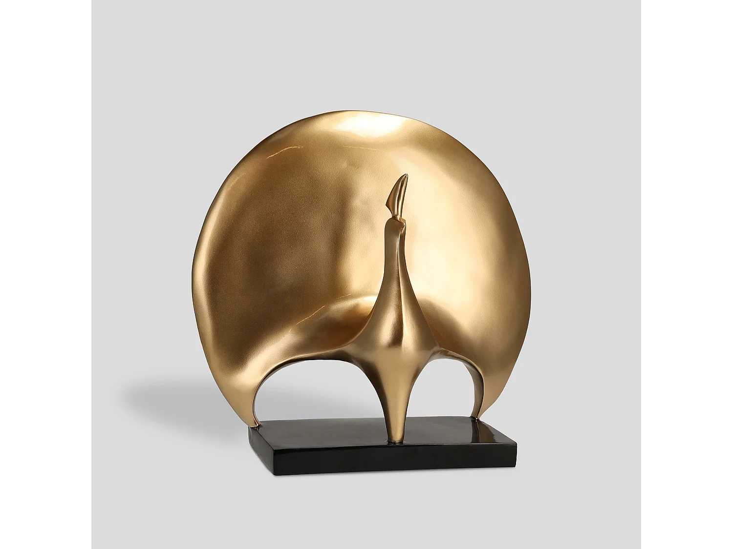 Figurine Pavona Or Moyen 32 x 16 x 33.5