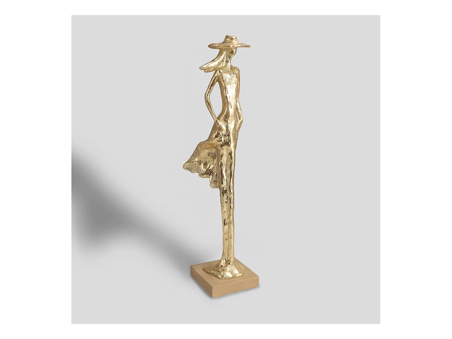 Dekofigur Matres mittleres Gold 45 x 11 x 10