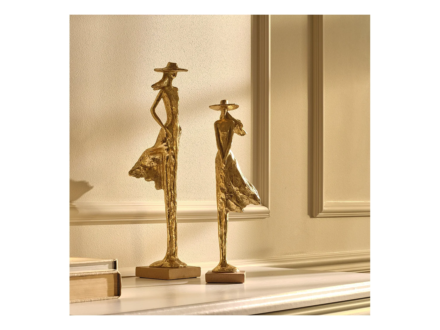 Dekofigur Matres mittleres Gold 45 x 11 x 10